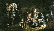 Carl Larsson sten sture d.a befriar danska drottningen kristina ur vadstena kloster Germany oil painting artist